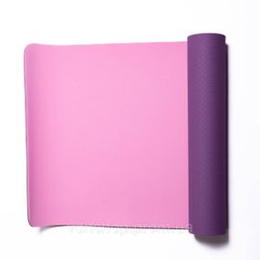 Килимок для йоги нековзкий 173×58 см Фіолетовий HP-42-10V