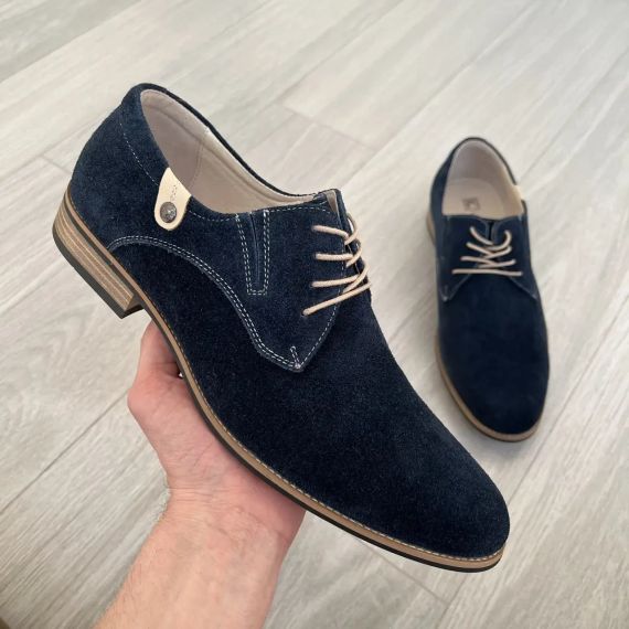 Чоловічі сині туфлі 43 розмір | Зображення 3