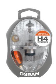 Комплект запасных ламп для легковых автомобилей OSRAM CLK H4