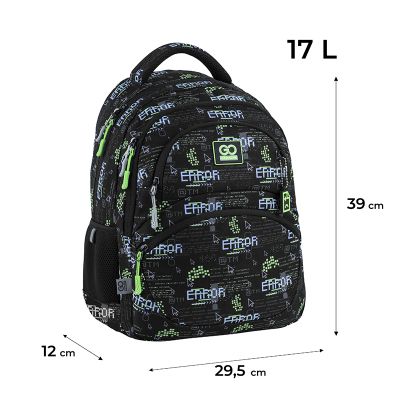 Рюкзак шкільний GoPack Education 175M-7 Error (GO25-175M-7) | Зображення 7