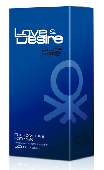 Туалетна вода з феромонами для чоловіків Love & Desire for Men, 50 ml Sex Aura | Зображення 2