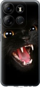 Чехол на Tecno Spark Go 2023 BF7 Чёрная кошка "932u-2952-17620"