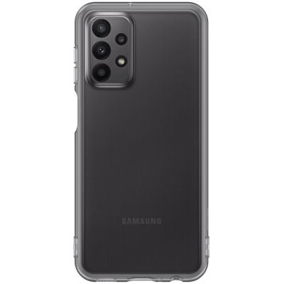 Чехол для мобильного телефона Samsung Soft Clear Cover Galaxy A23 (A235) Black (EF-QA235TBEGRU)