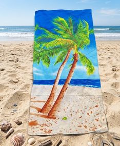 Полотенце пляжное Dushka Home Print 4 40946 70х140 см