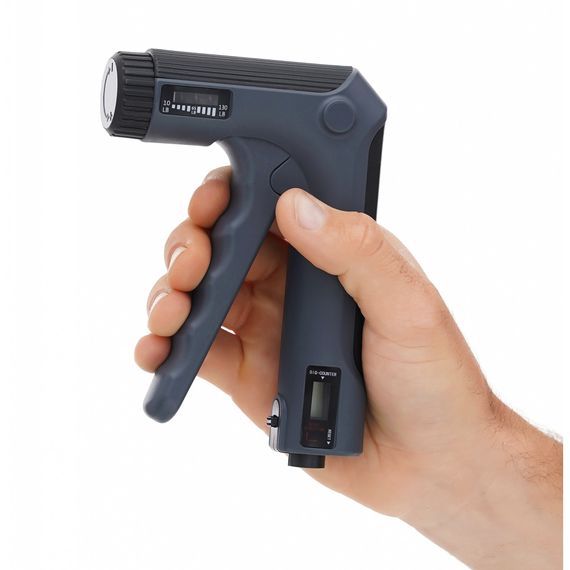 Еспандер кистьовий Cornix 5-60 кг з регульованим навантаженням та електронним лічильником XR-0280 Black | Зображення 1