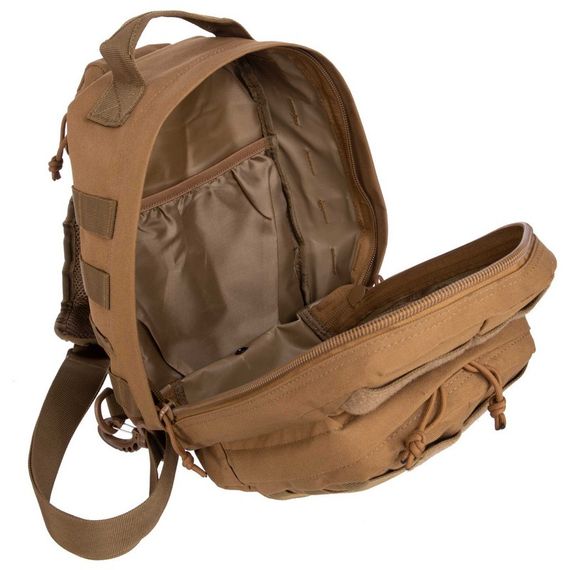 Сумка-слінг тактична з однією лямкою SILVER KNIGHT TY-115 (29х20х11см) 6л Койот | Зображення 6