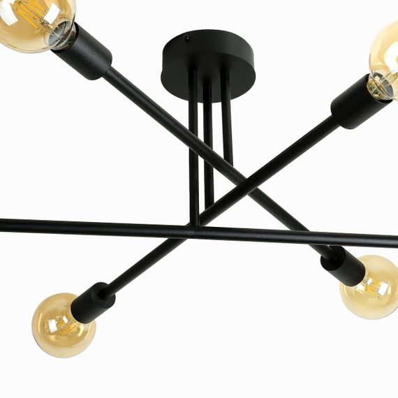 Люстра (світильник стельовий) Direct C7003 Чорний, Atmolight | Зображення 2