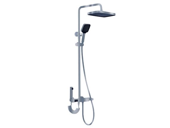 Душова система AIM зі змішувачем на 4 функції хром DG10745 (chrome) | Зображення 1