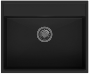 Гранітна мийка Fabiano Quadro 61x51 Antracit 8221.301.1535