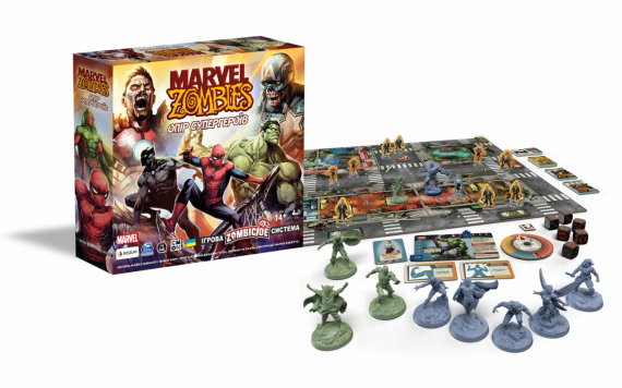 Настольная игра Marvel Zombies: Сопротивление Супергероев укр. | Зображення 2