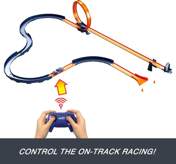 Трек Хот Вілс Гоночна траса з петлею на пульті керування Оригінал Hot Wheels RC Speed ​​Challenge | Зображення 2