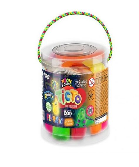 Тісто для ліплення Danko Toys ДТ-ТЛ-02115 8 кольорів