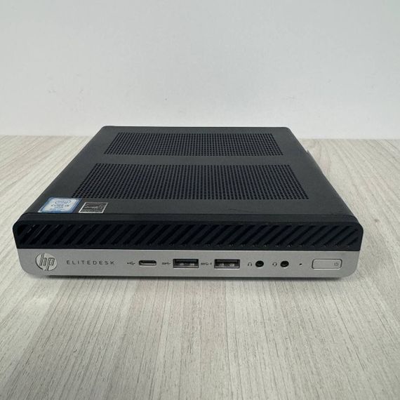 Неттоп HP EliteDesk 800 G4 USFF / Intel Core i5-8400 (6 ядер по 2.8 - 4.0 GHz) / 8 GB DDR4 / 256 GB SSD / Intel HD Graphics 630 б/в | Зображення 3