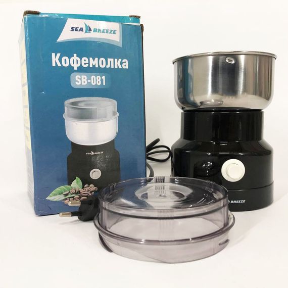 Кофе молка SeaBreeze SB-081 / Измельчитель кофе / Машинка для помола кофе / QL-853 кофемолка профессиональная | Зображення 6
