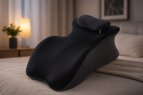 Подушка ортопедична pillow-06 / Подушка клиноподібна для сну з поліестеру / Ортопедична подушка для підтримки тіла Relax Pillow