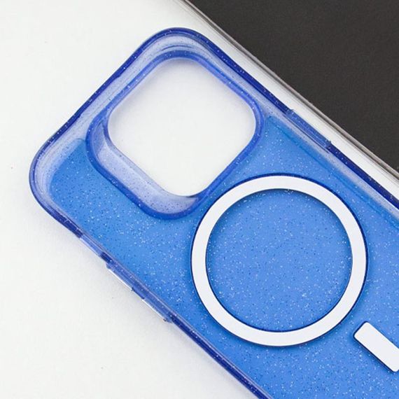 Чехол TPU Radiance with MagSafe для Apple iPhone 15 Pro Max (6.7") Blue | Зображення 7