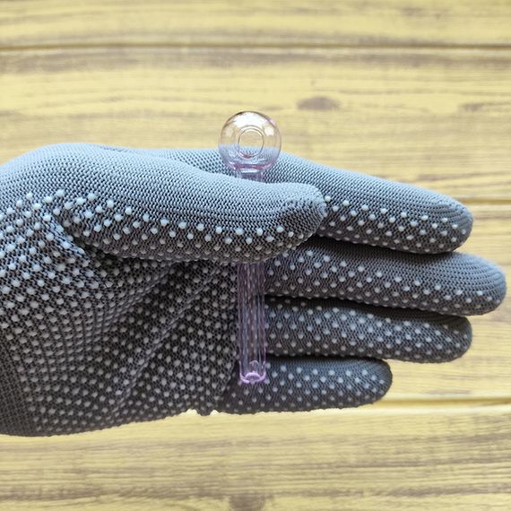 Стеклянная трубка Dimini Oil Pink | Зображення 2