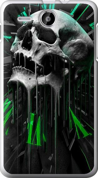 Чехол на Lenovo A529 Череп-часы "4100u-200-17620"