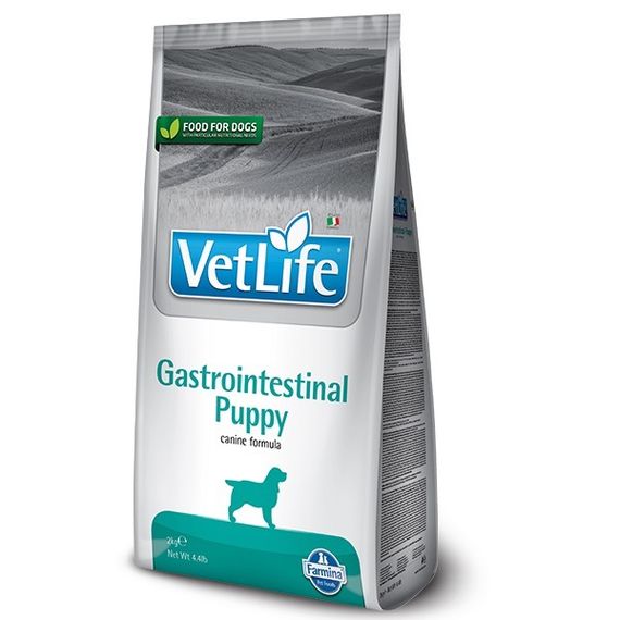 Сухий корм для цуценят із захворюваннями ШКТ Farmina Vet Life Puppy Gastrointestinal, 2 кг