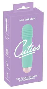 Міні-вібратор із рельєфною головкою Cuties, м'ятний Sex Aura