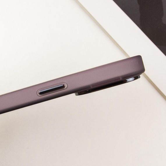 Чехол TPU+PC Lily with MagSafe для Apple iPhone 12 Pro Max (6.7") Dark Purple | Зображення 5
