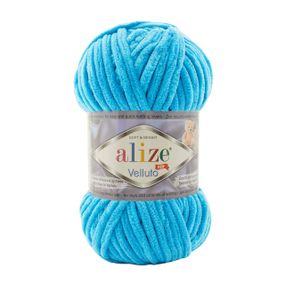Пряжа Alize VELLUTO 16 плюшевая