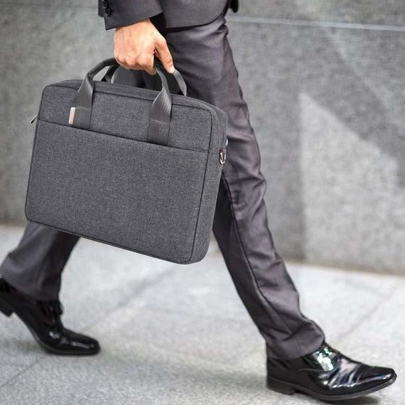 Сумка для ноутбуку WIWU Minimalist Laptop II 15.6" Grey | Зображення 2