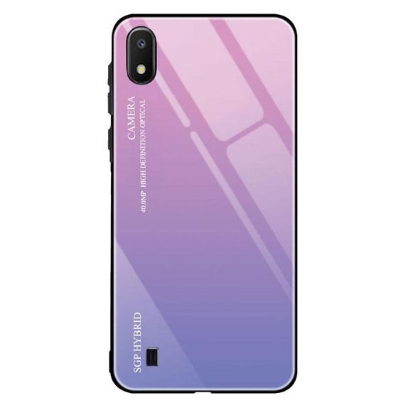 Чехол бампер Primolux Gradient Glass для Samsung Galaxy A10 2019 (SM-A105) - Pink | Зображення 1
