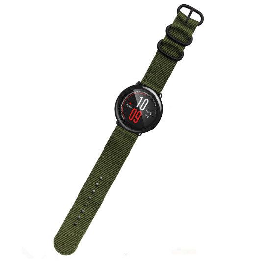 Нейлоновый ремешок Primo Traveller для часов Xiaomi Huami Amazfit Sport SmartWatch - Army Green | Зображення 2