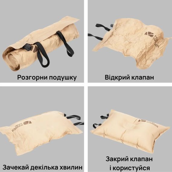 Подушка самонадувающаяся Mobi Garden Stars air NXL1534002 beige | Зображення 4
