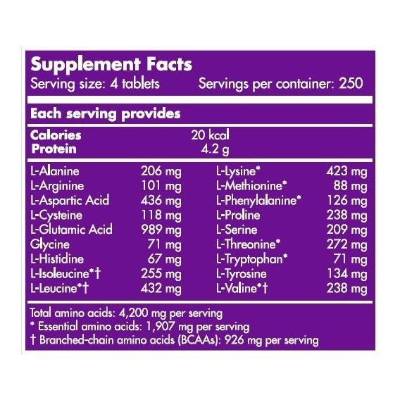 Амінокомплекс для спорту Scitec Nutrition Amino 5600 200 Tabs | Зображення 1