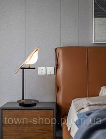Настольная лампа LED WT800/1-k Черный 48х18х18 см.