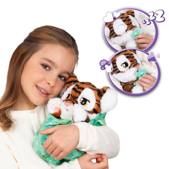 Інтерактивна іграшка "Тигреня" Baby Paws 927650M, зі звуком | Зображення 6