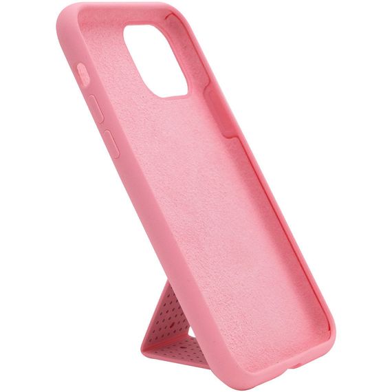 Чохол Silicone Case Hand Holder для Apple iPhone 11 Pro (5.8") Рожевий / Pink | Зображення 2