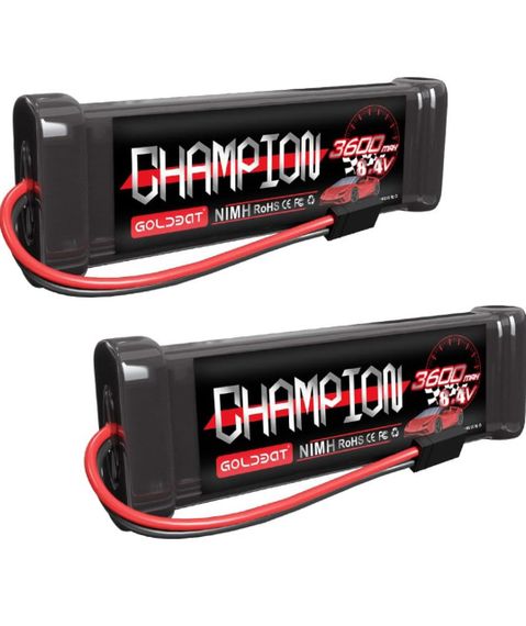 GOLDBAT 8.4V 3600mAh NIMH акумулятор з Tamiya роз'ємом для RC авто, бота та баггі