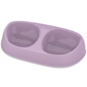 Миска подвійна для котів Moderna Sensibowl, 2 х 200 мл, фіолетовий