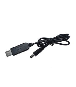 Кабель живлення перетворювач підвищуючий з USB-DC 5V на 9V 5.5x2.1мм (від повербанку)