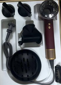 Фен HD16 Supersonic Nural Red Velvet/Gold без функції контролю повітря