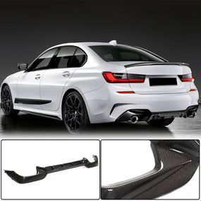 Дифузор заднього бампера (для M340i 2018-2022, Карбон) для BMW 3 серія G20/21 2018- рр
