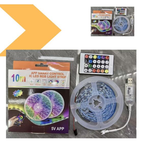 Світлодіодна стрічка яскраве та енергоефективне рішення XPRO BL-5V-USB 10м (46814-bl-5v-usb_332) | Зображення 1