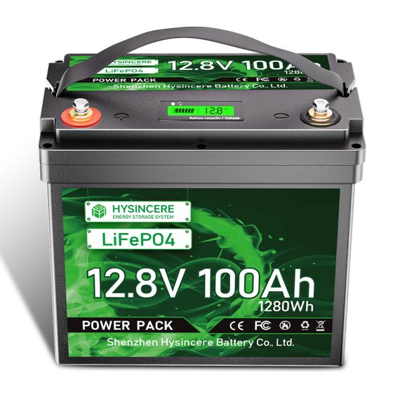 Аккумуляторная батарея HYSINCERE LiFePO4 12V 100Ah | Зображення 3