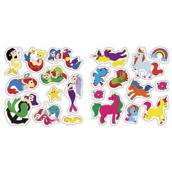 Альбом с наклейками "Волшебные миры. Феи. Пони. Гномы. Русалки" 1388004 | Зображення 3