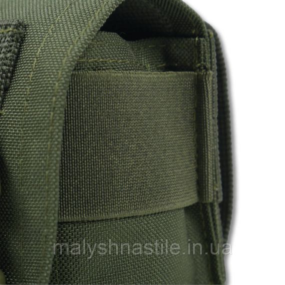 Тактичний підсумок під 1 гранату Kiborg GU Single Mag Pouch Khaki | Зображення 5