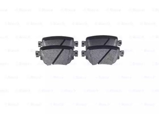 Колодки гальмівні дискові SKODA OCTAVIA 1.8 2.0 2012-,SEAT LEON 2012-задн.  BOSCH (0986494797) | Зображення 2