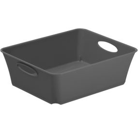 Корзина для зберігання Rotho (Рото) Living 1 л (11126) Сірий