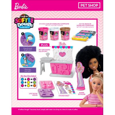 Набір для творчості Cra-Z-Art Barbie Тісто для ліплення , Зоомагазин з формами, набір 10од (34041CRA) | Зображення 6