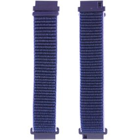 Ремешок Nylon для Smart Watch 22mm Темно-синий / Сиреневый