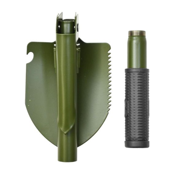 Туристическая саперная лопата с чехлом 5в1 / Тактическая складная лопата / Походная лопата | Зображення 3