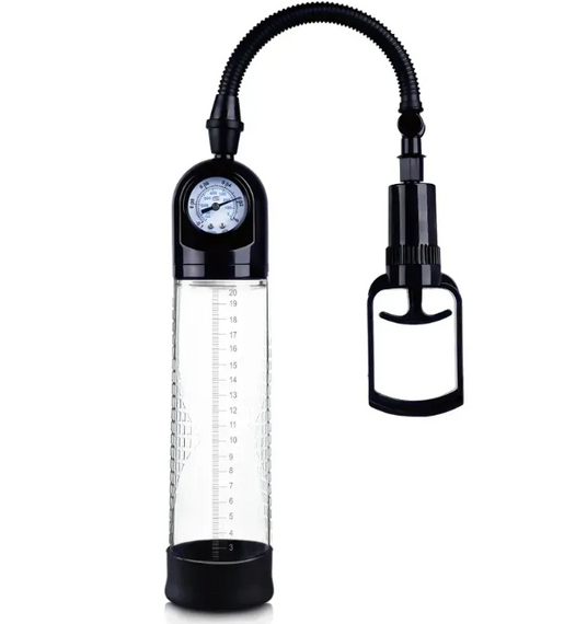 Вакуумна помпа з манометром CANWIN Penis Pump Men Powerup — P928 Sex Aura | Зображення 1