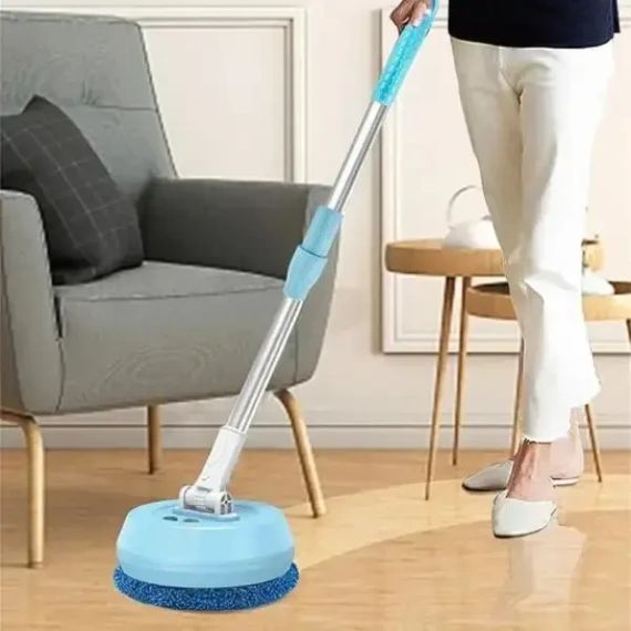 Беспроводная аккумуляторная швабра с двумя насадками Wireless Cleaner AA102 /Аккумуляторная швабра для дома | Зображення 2